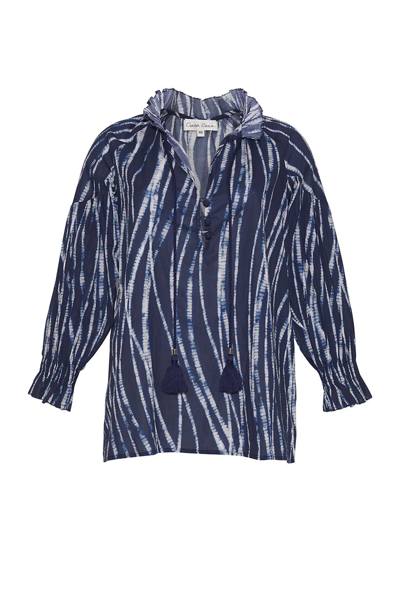 Aramis Top - Avalon Evening Blue