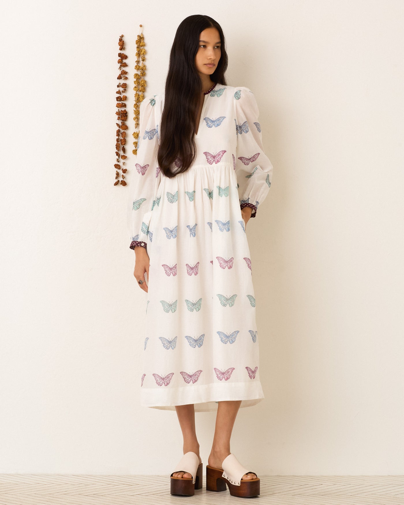 Winifred Butterfly Dress – August