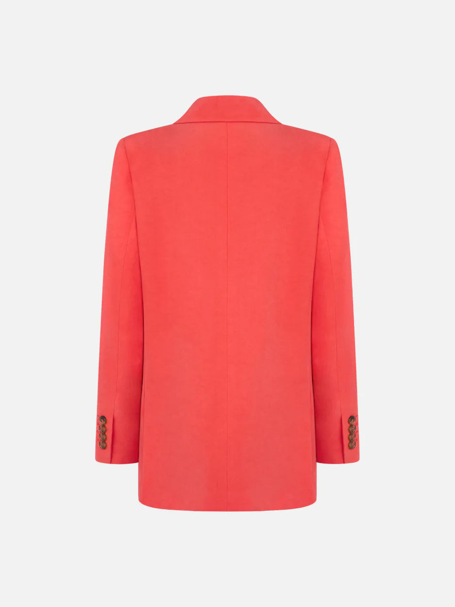 ジャケット BLAZE MILANO coral silk blend Flica Everyday blazer Flica Everyday Blazer - Coral – August