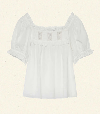 Frances Top - Salt Lace