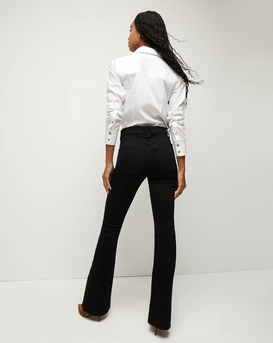 Beverly Skinny Flare - Onyx