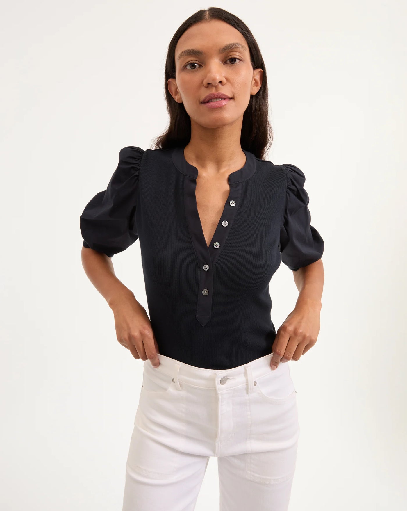 Coralee Top - Navy