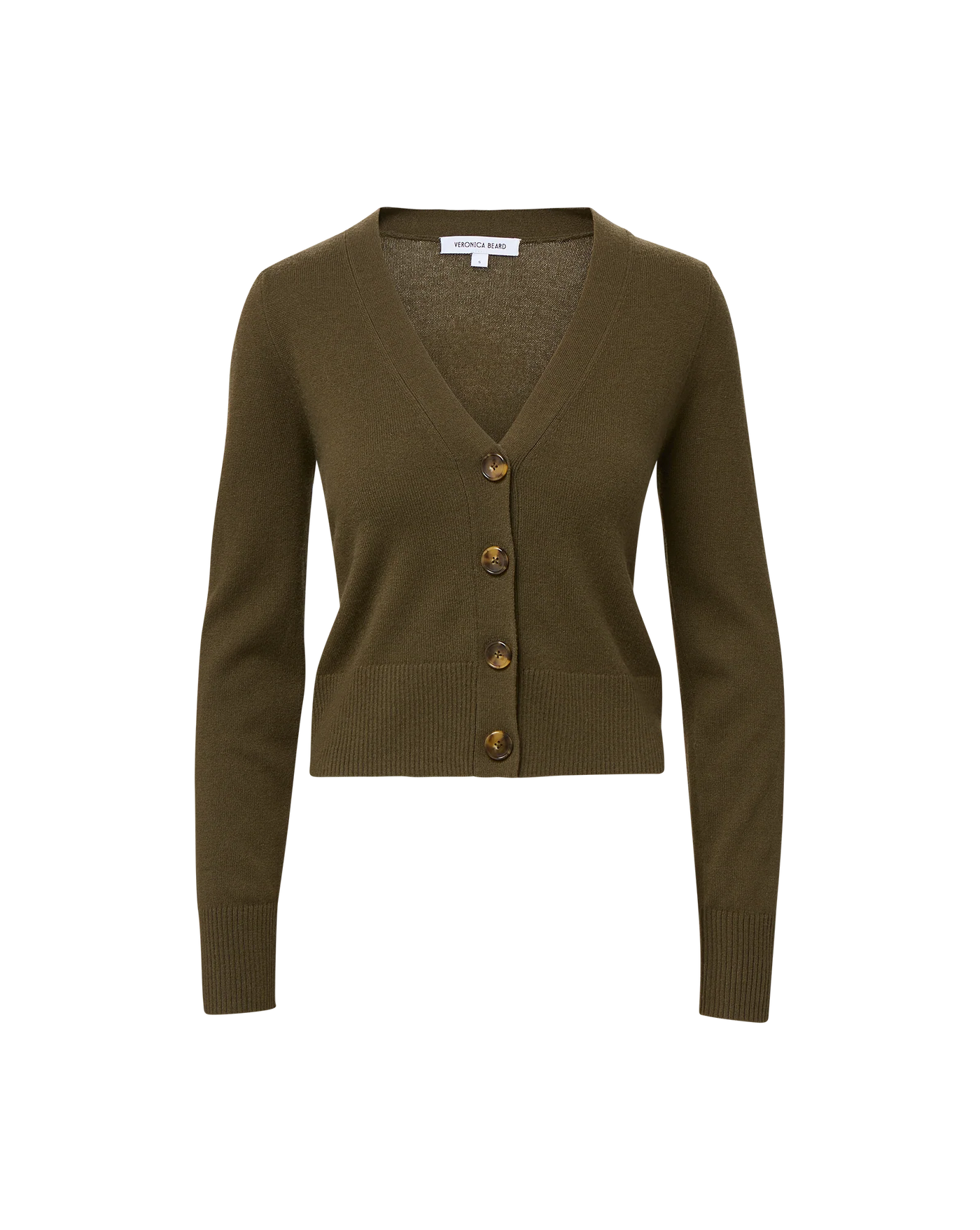 Solene Cashmere Cardigan - Cypress