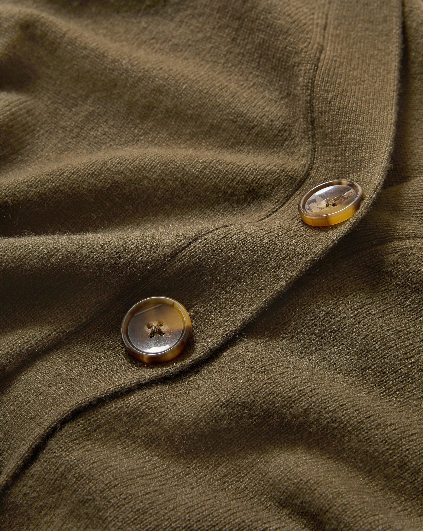 Solene Cashmere Cardigan - Cypress