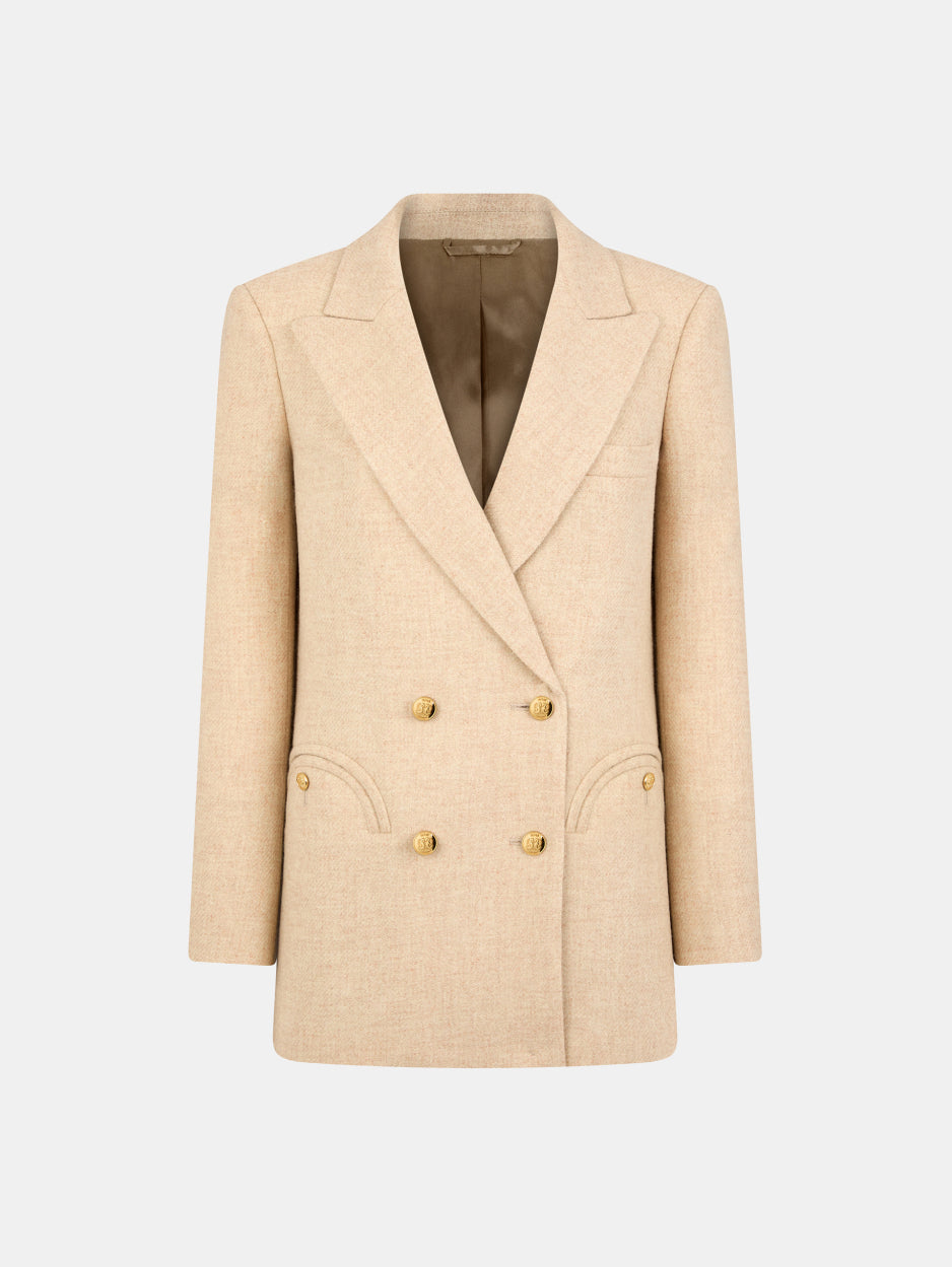 All In Everday Blazer - Cream