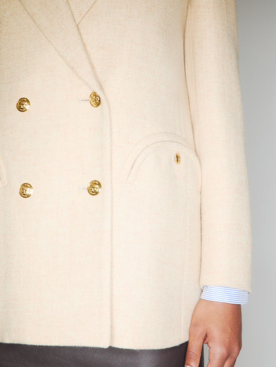 All In Everday Blazer - Cream