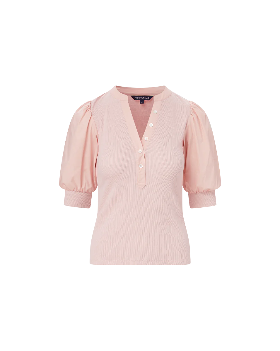 Coralee Top - Pink Clay