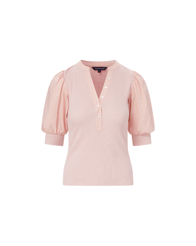 Coralee Top - Pink Clay