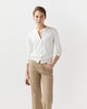 Rosie Cardigan - Ivory Cotton/Silk