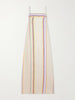 Lauren Striped Linen Maxi Dress