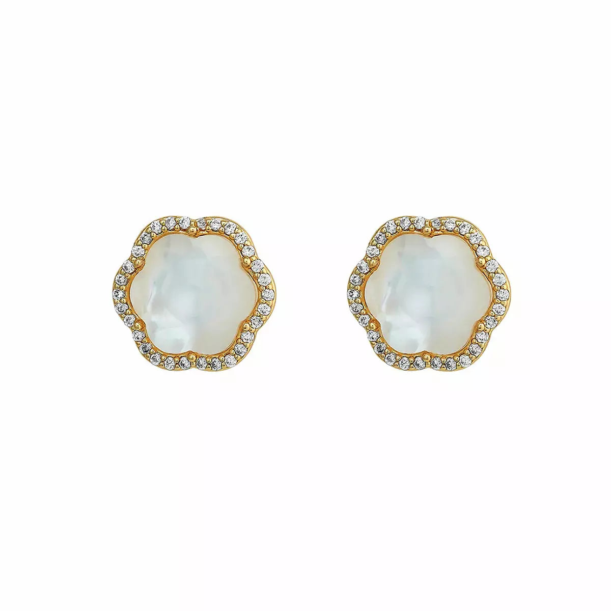 Clementine Stud - Mother of Pearl