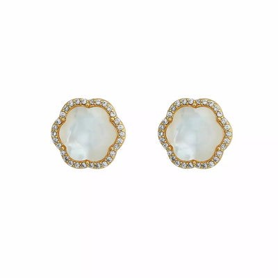 Clementine Stud - Mother of Pearl