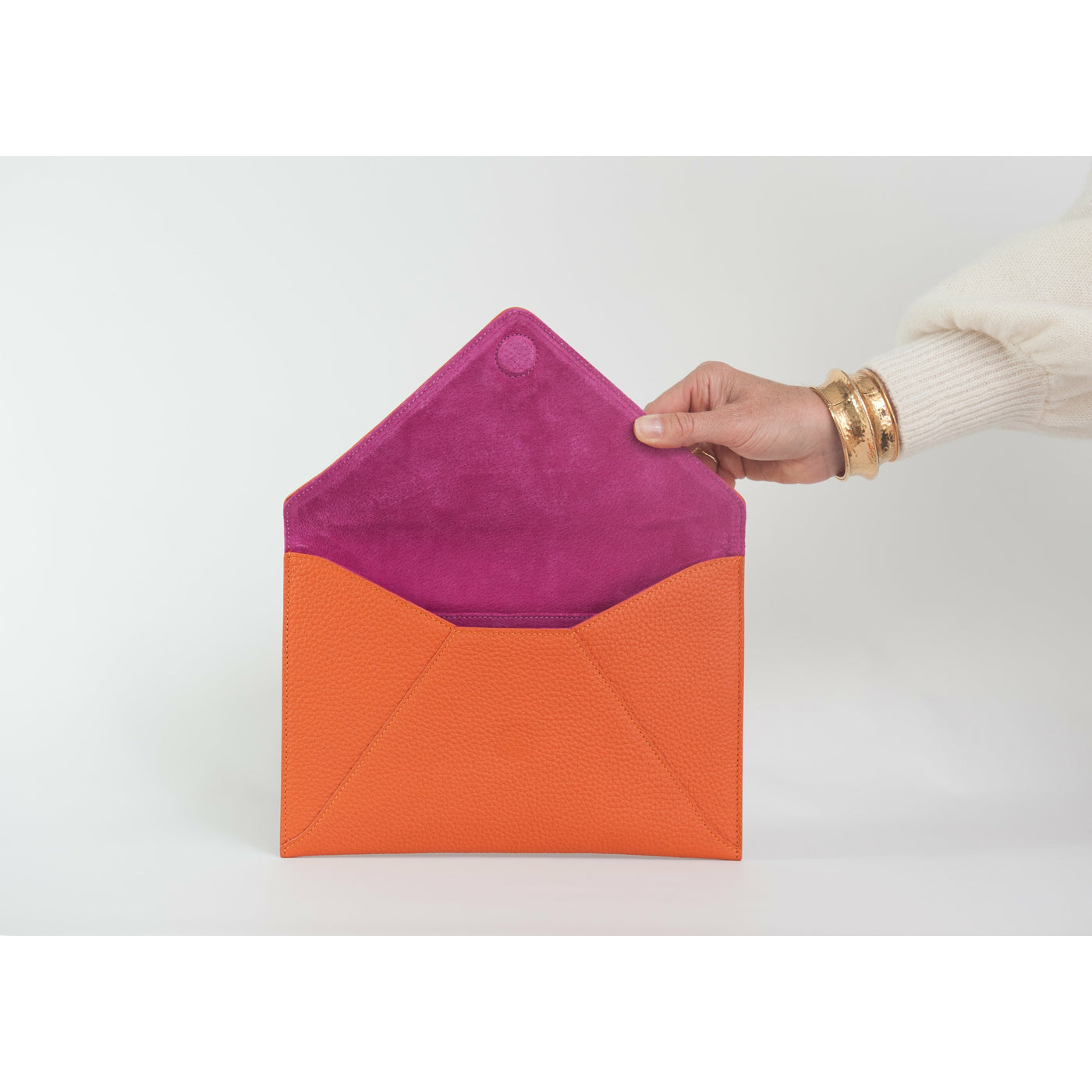 Charlotte Clutch - Orange