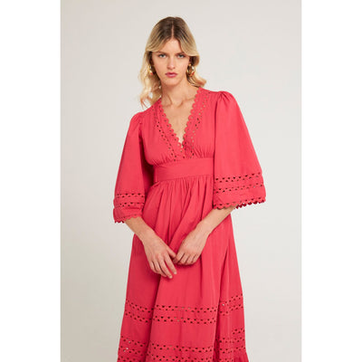 Roda Long Dress Watermelon