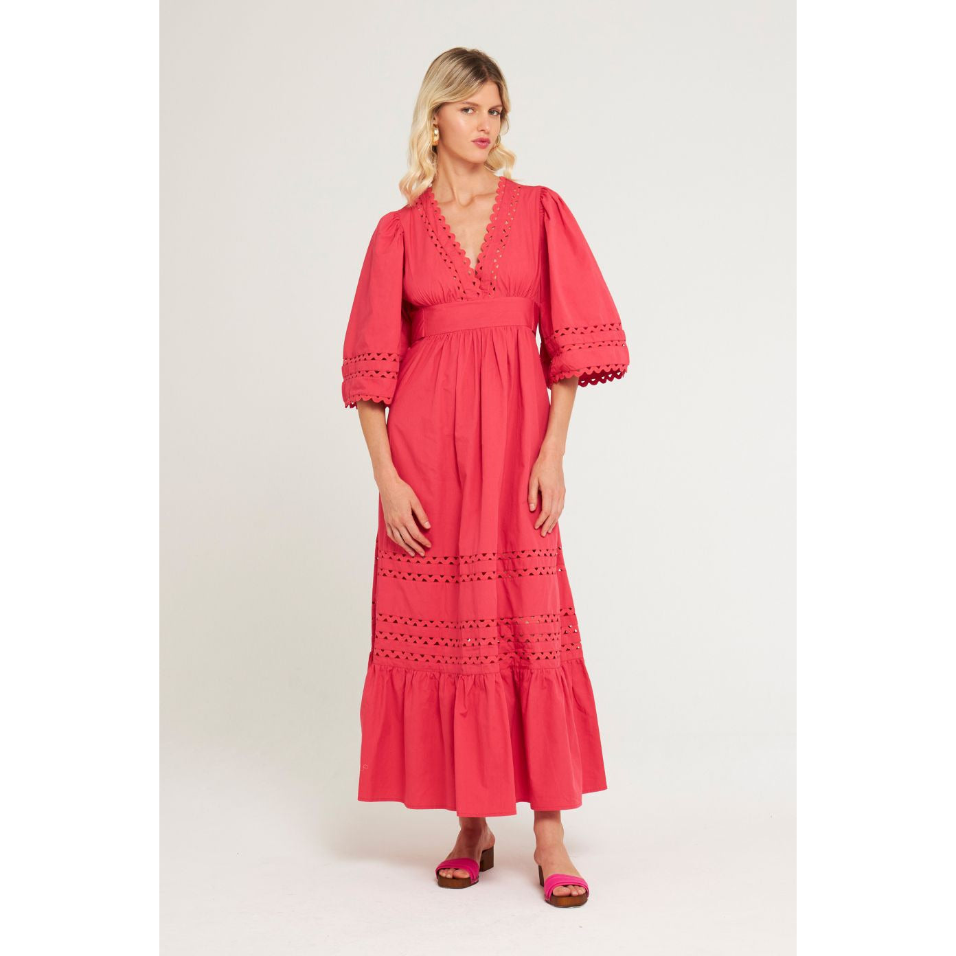Roda Long Dress Watermelon